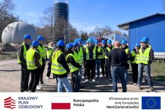 Wizyta studentów Politechniki Gdańskiej na słupskiej oczyszczalni