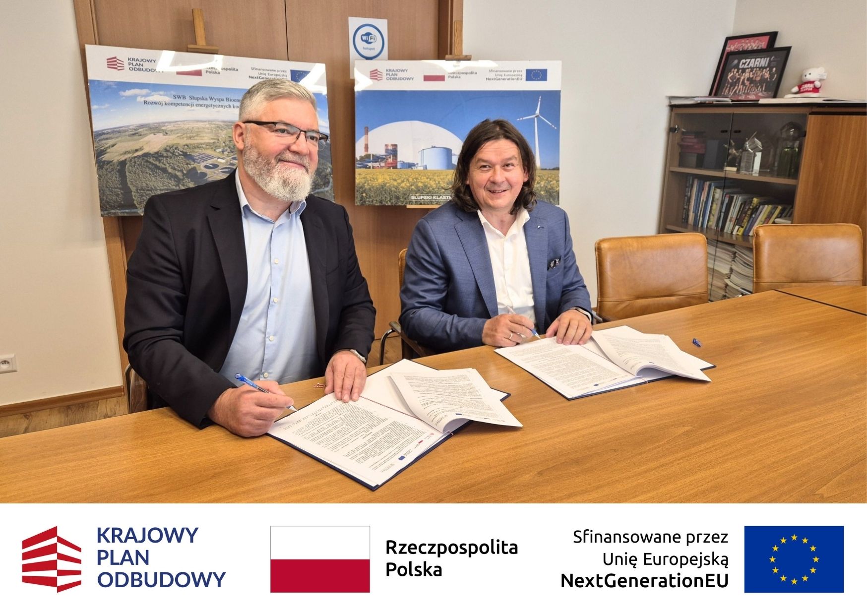 Podpisano umowę na budowę  magazynu energii na terenie Parku Wodnego  3Fale w Słupsku